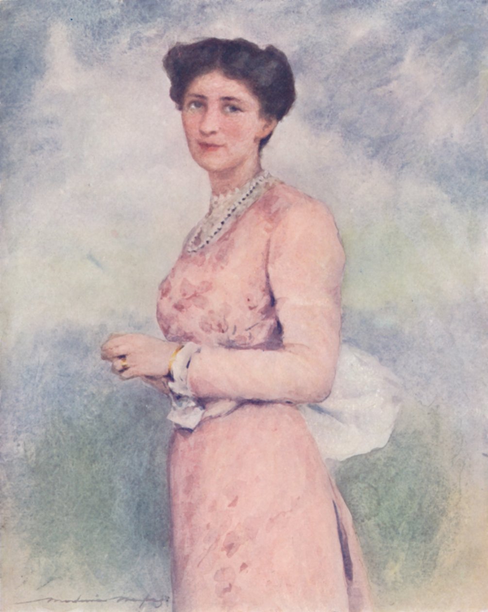 Lady Curzon, 1903 autorstwa Mortimer L Menpes