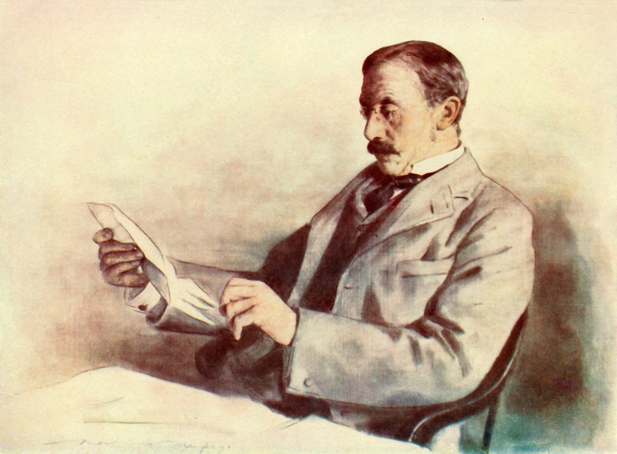 „Lord Milner”, 1901. autorstwa Mortimer L Menpes