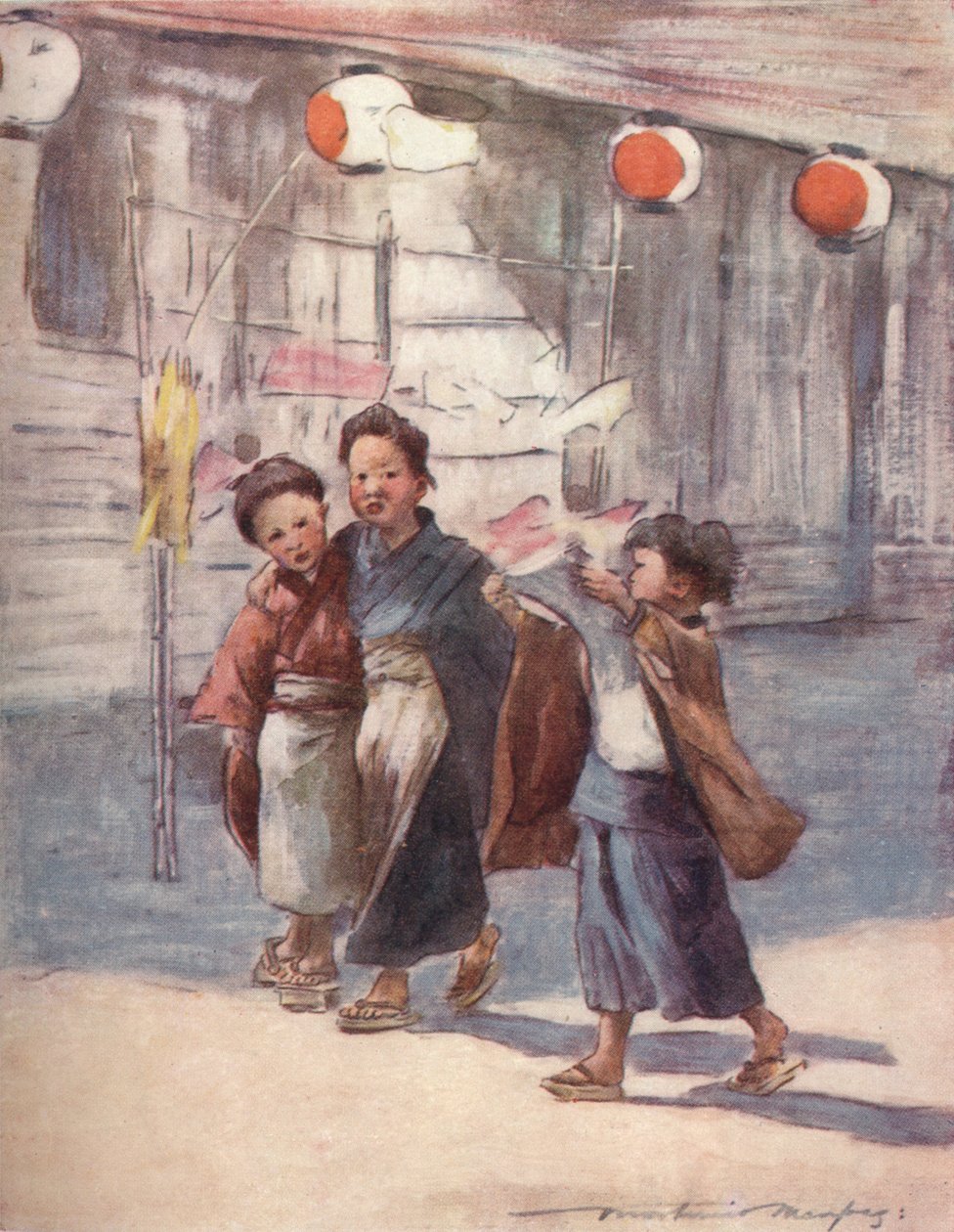 „Wiadomości”, c1887, 1901 autorstwa Mortimer L Menpes