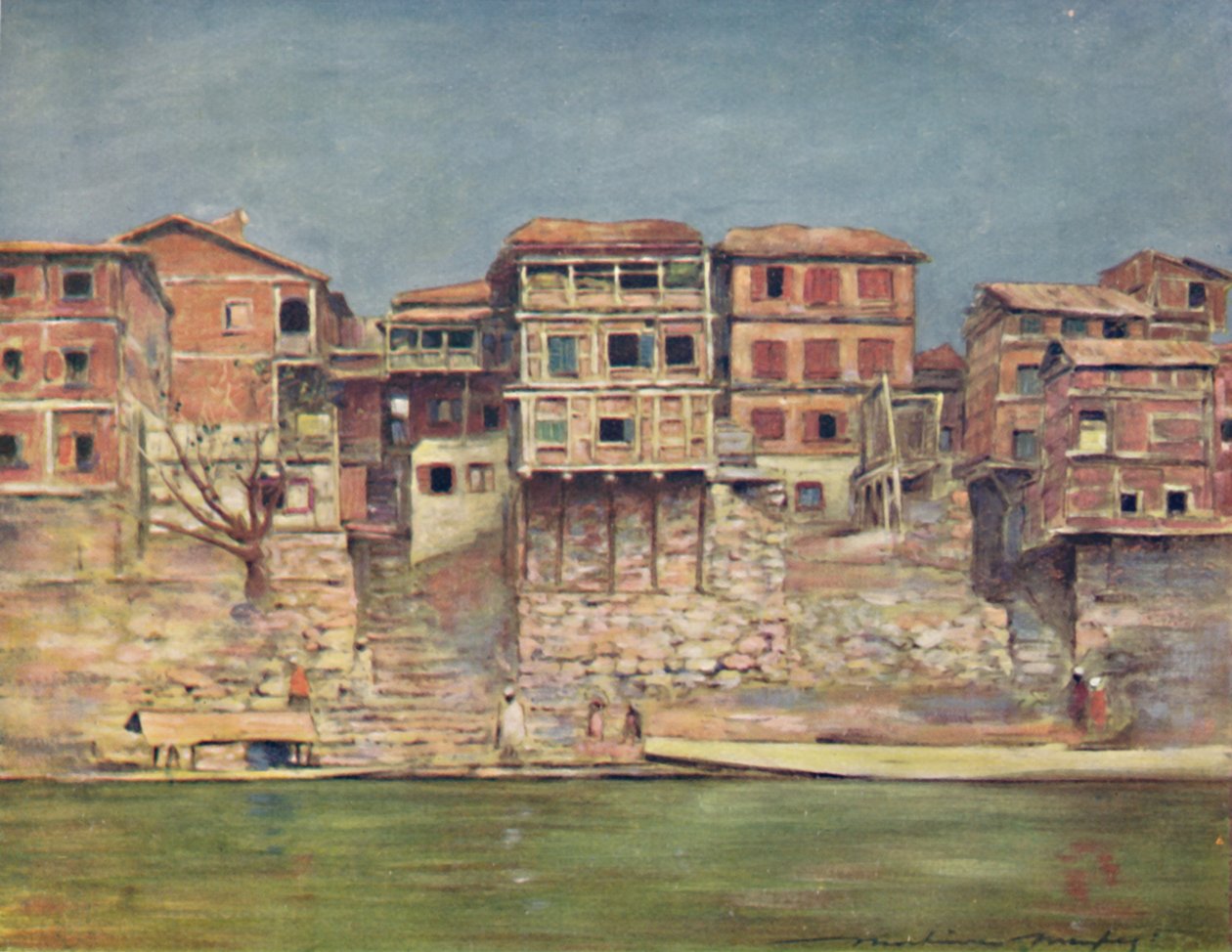 „Śrinagar”, 1903 autorstwa Mortimer L Menpes