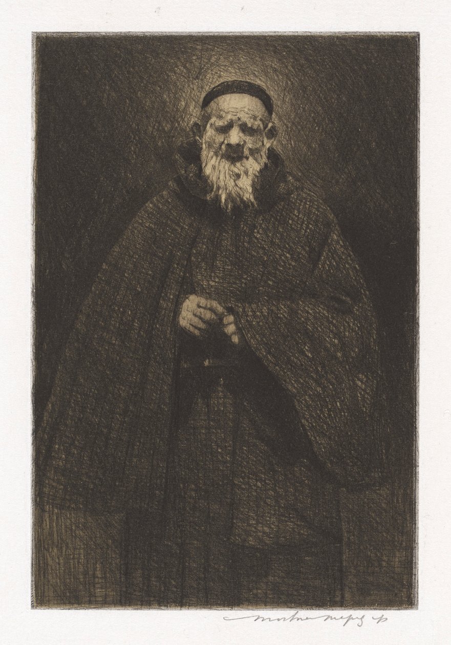 Żydowski kupiec autorstwa Mortimer Menpes