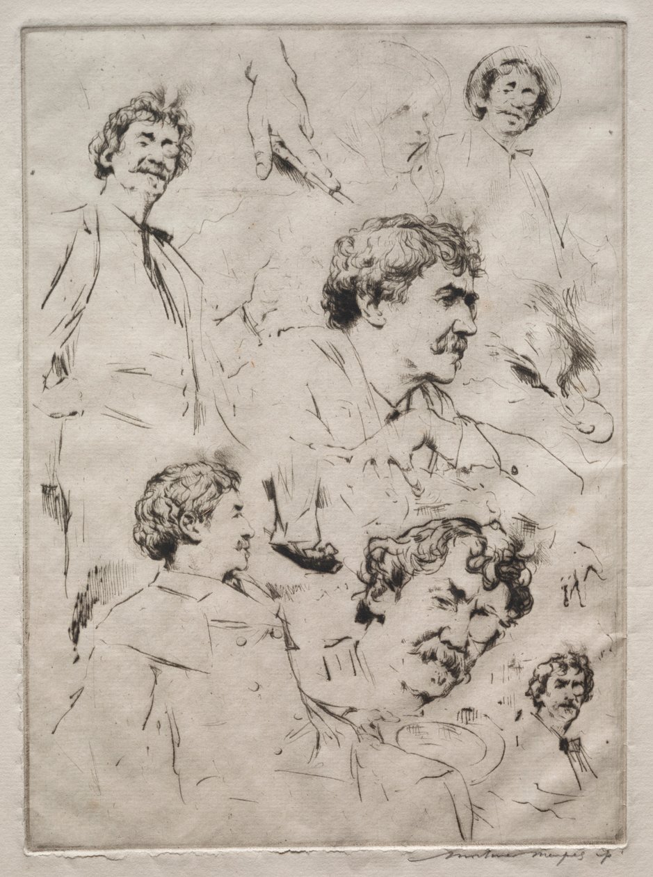 Jamesa MacNeilla Whistlera. autorstwa Mortimer Menpes