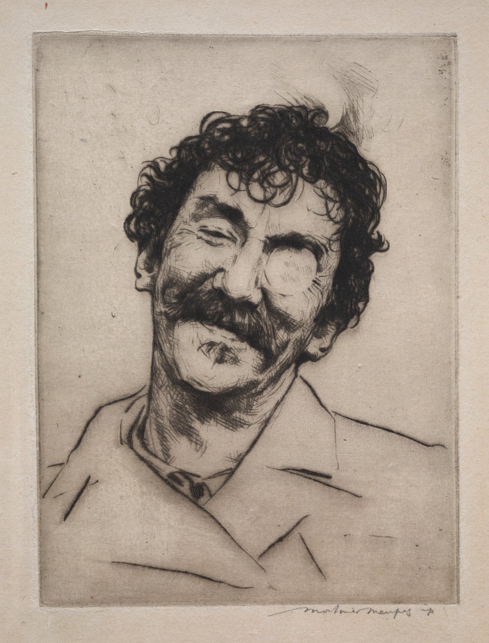 Jamesa MacNeilla Whistlera. autorstwa Mortimer Menpes