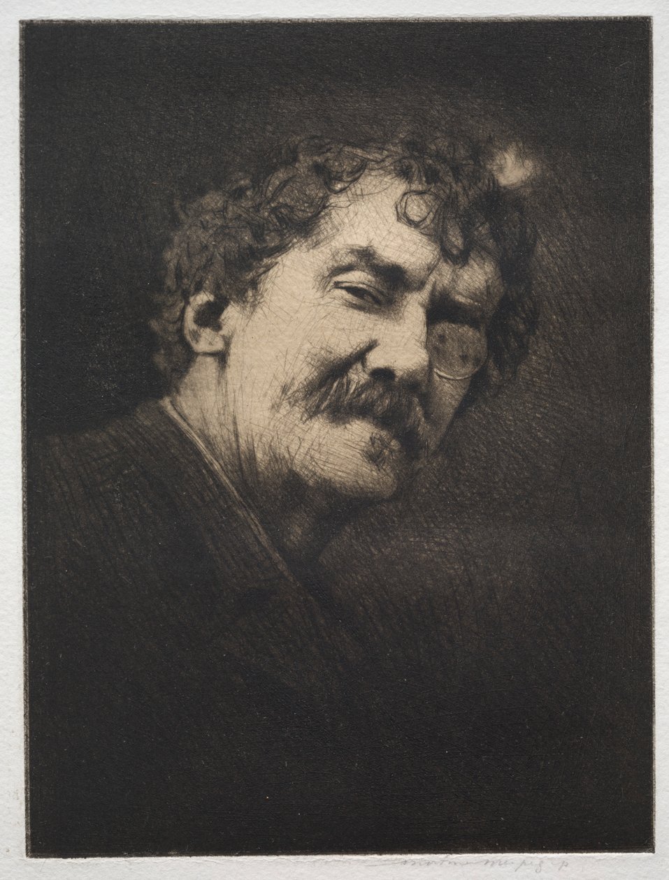 Jamesa MacNeilla Whistlera. autorstwa Mortimer Menpes