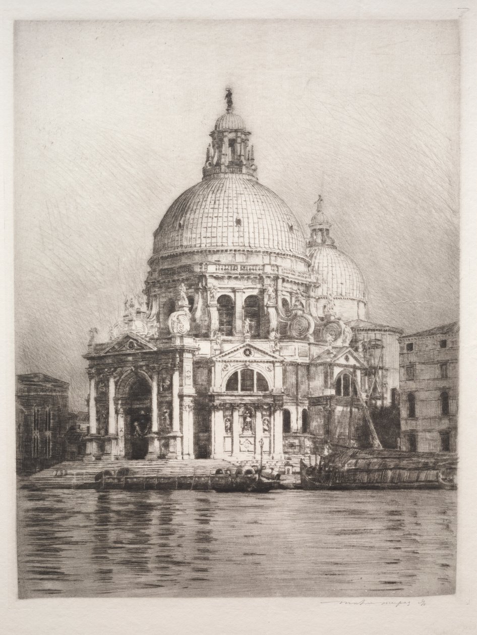 Santa Maria Della Salute # 1 autorstwa Mortimer Menpes