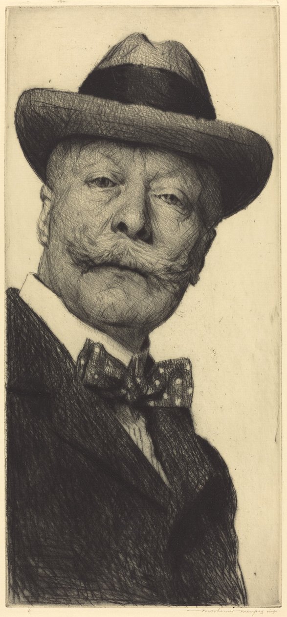 Autoportret autorstwa Mortimer Menpes