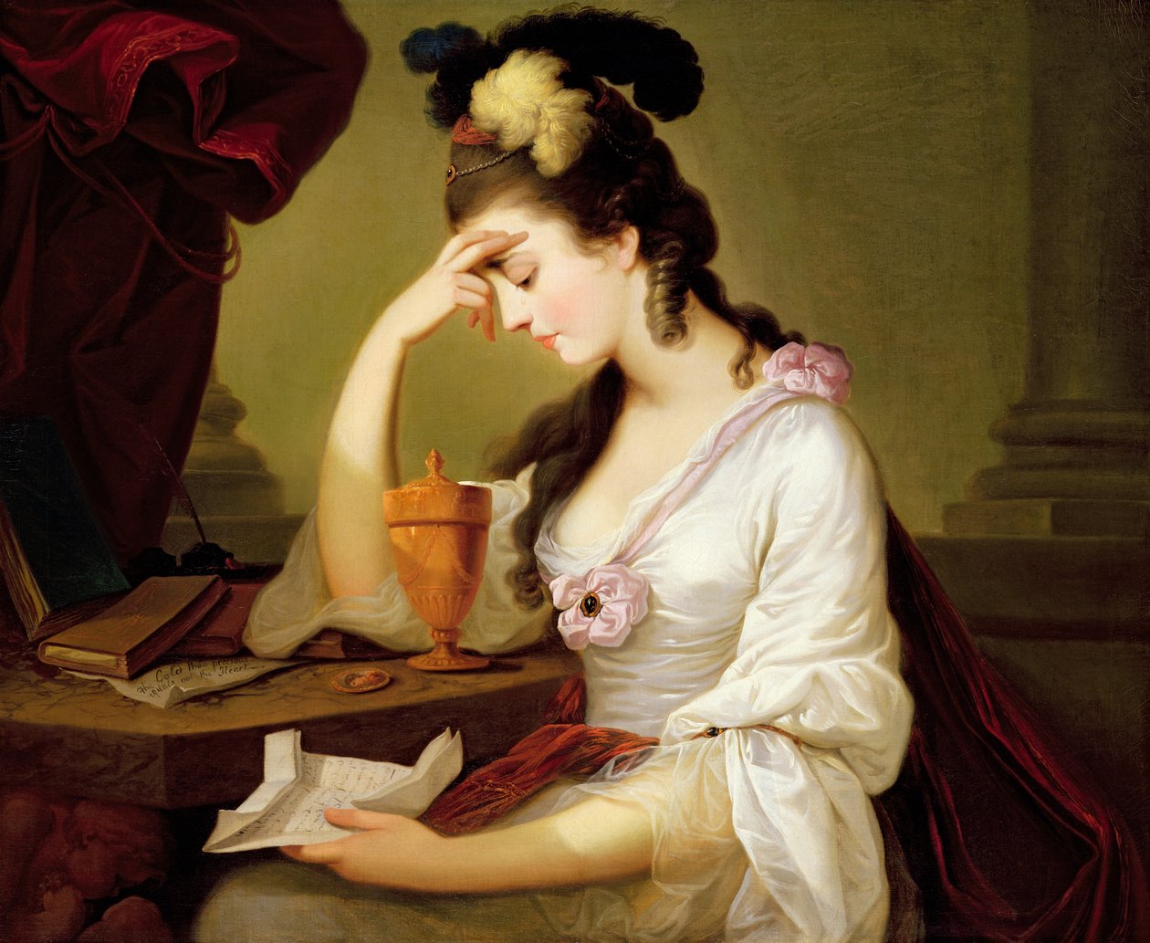 Sigismonda i Serce Guiscardo autorstwa Moses Haughton