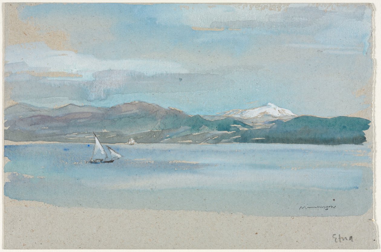 Etna autorstwa Muirhead Bone
