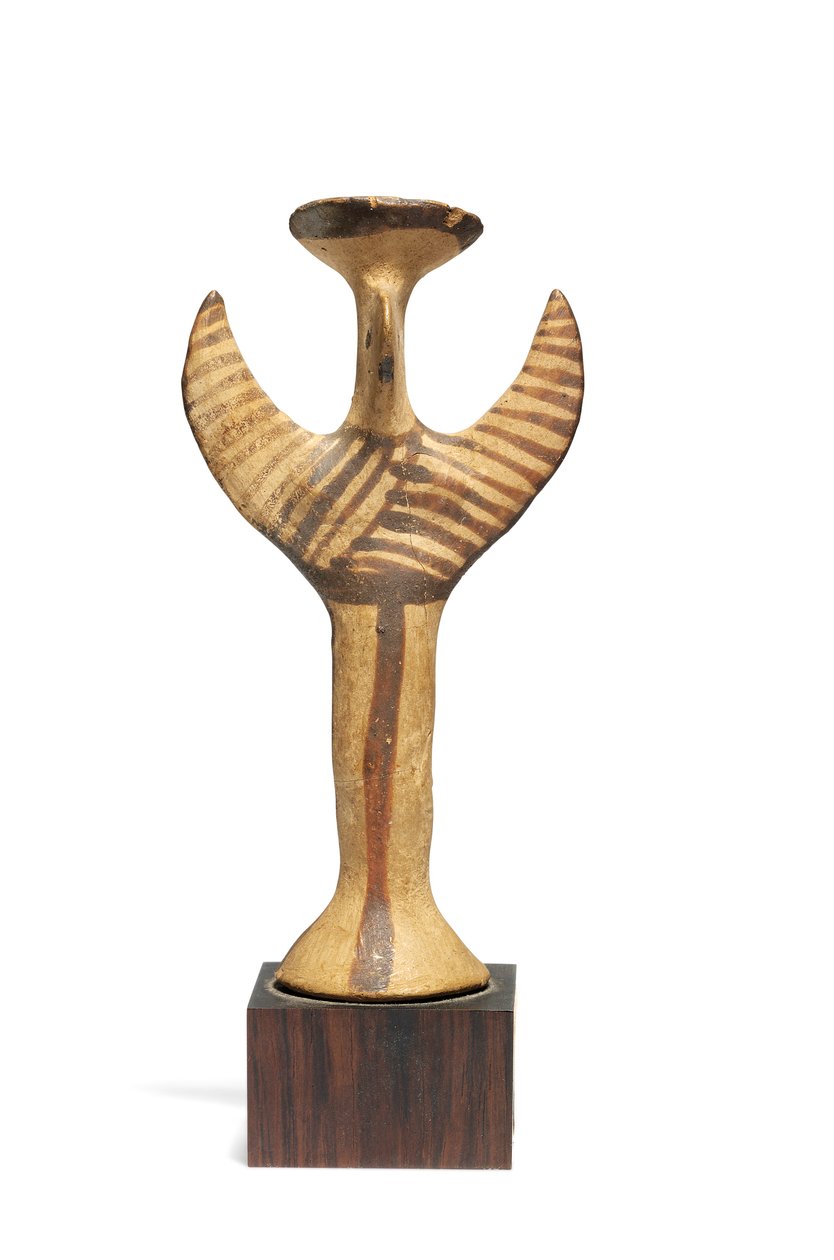 Figura psi, ok. 1300-1200 pne (terakota) (patrz także 3126448) autorstwa Mycenaean