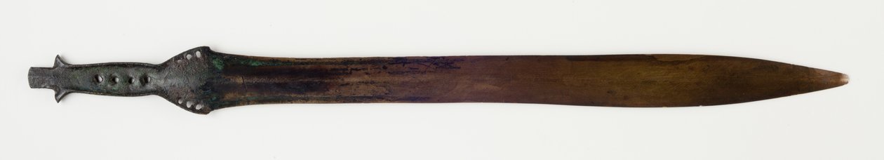 Miecz, ok. 1200 p.n.e. (brąz) autorstwa Mycenaean