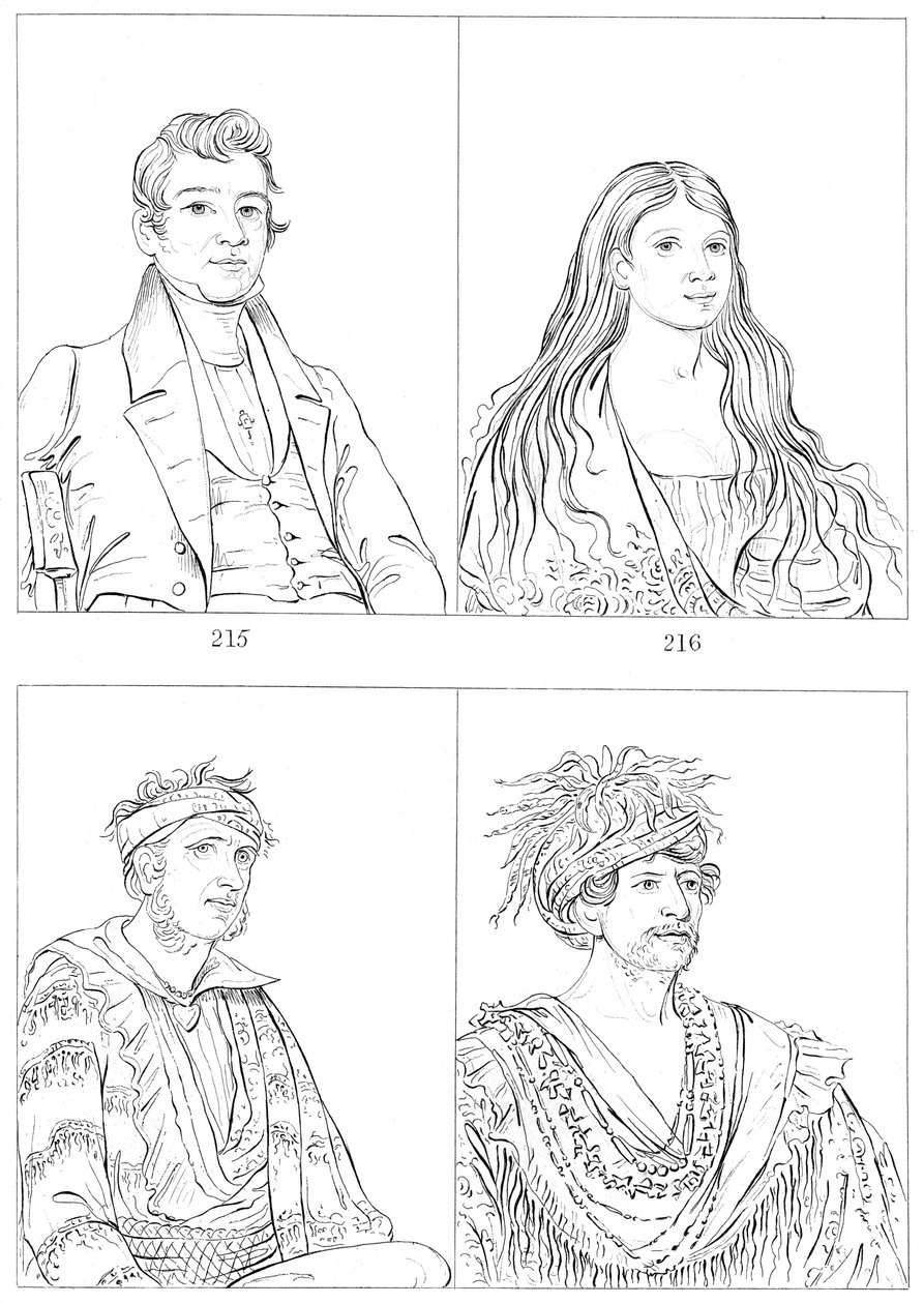 Cherokees, 1841. autorstwa Myers and Co