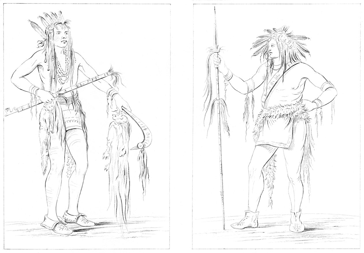 Chippewas, 1841. autorstwa Myers and Co