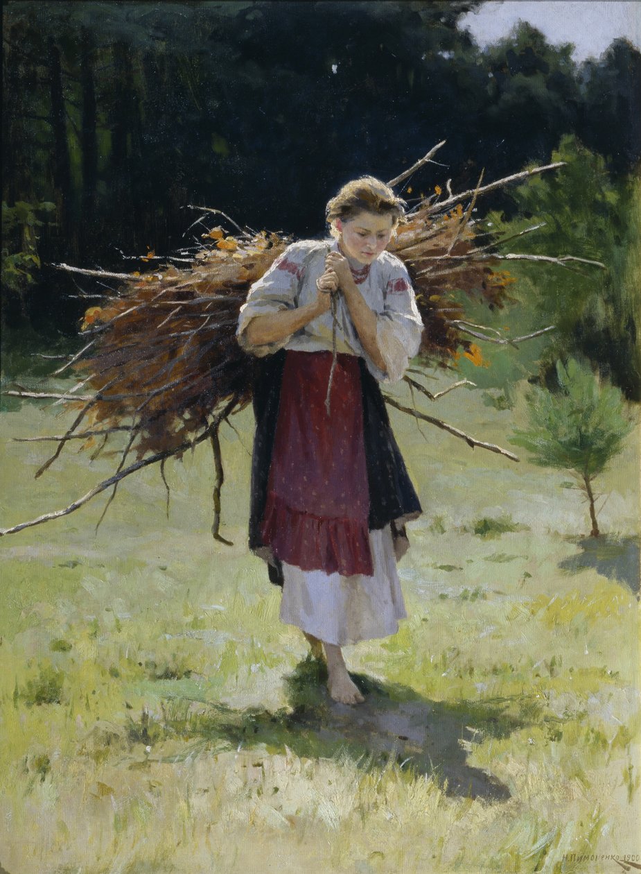 Z lasu, 1900 autorstwa Mykola Kornylijowytsch Pymonenko