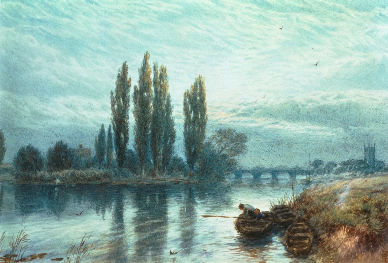 Wieczór (WC) autorstwa Myles Birket Foster