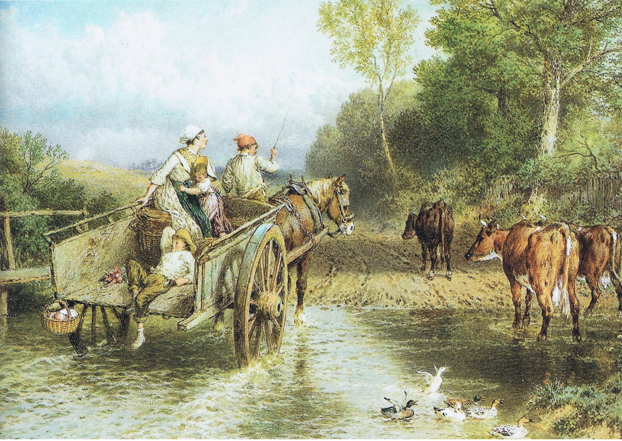 Powrót z rynku autorstwa Myles Birket Foster