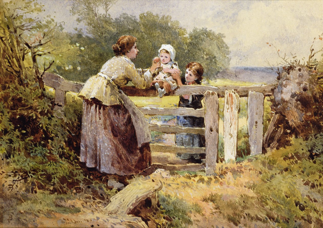 The Stile autorstwa Myles Birket Foster