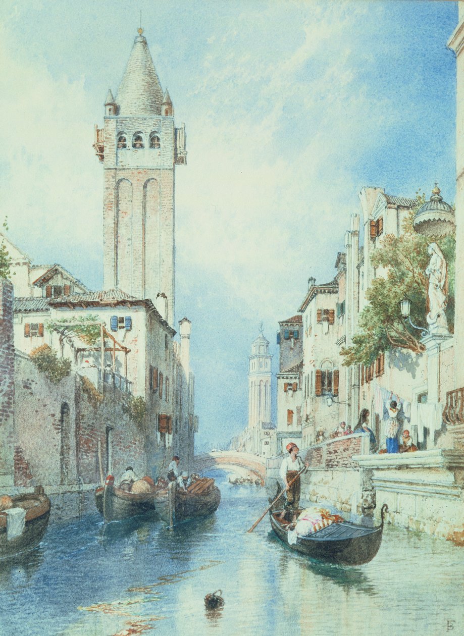 Wenecja autorstwa Myles Birket Foster