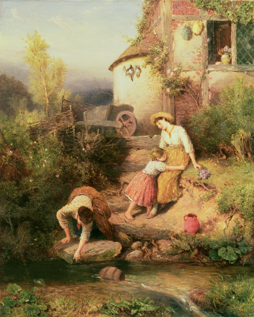 Potok autorstwa Myles Birket Foster