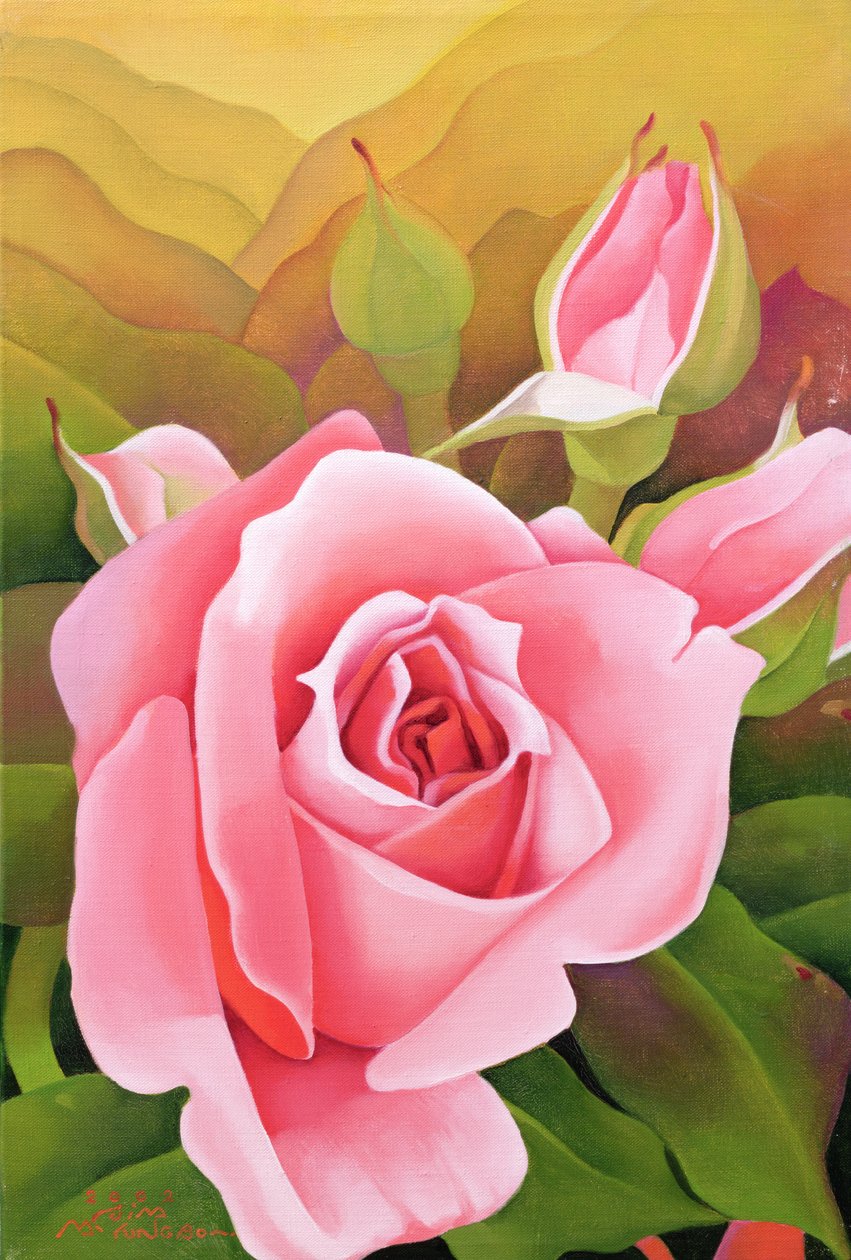 Róża, 2002 autorstwa Myung Bo Sim