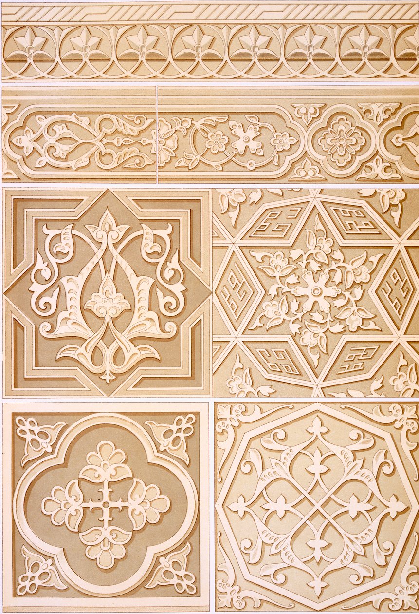 Pl 18 Dekoracja architektoniczna, XIX w. (folio) autorstwa N. Simakoff