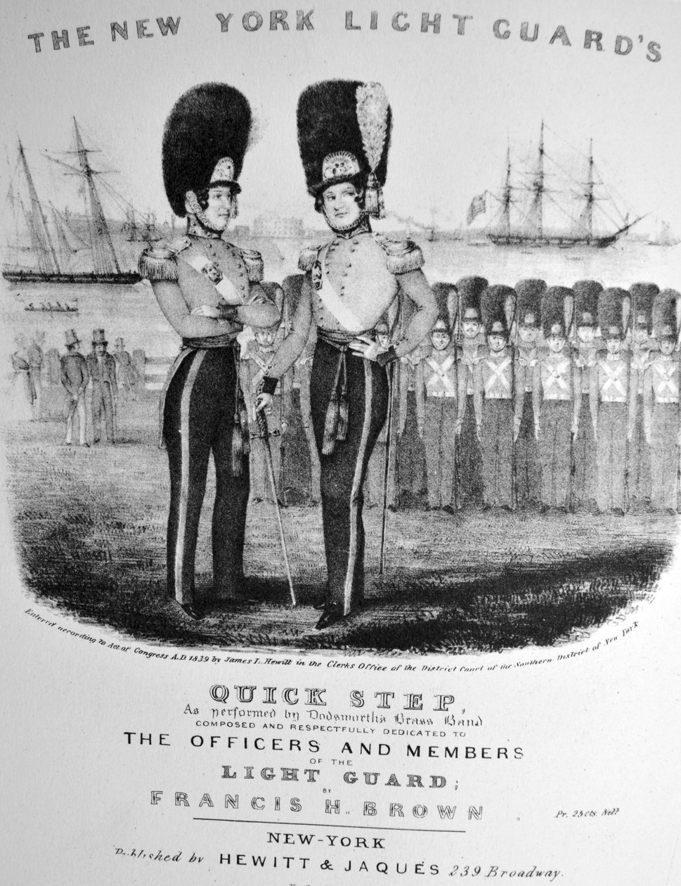 Currier & Ives ilustracja XIX wieku. Szybki krok nowojorskiej straży świetlnej autorstwa N. and Ives, J.M. Currier