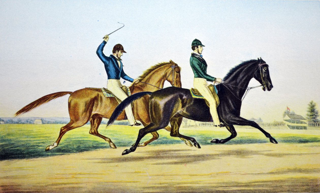 Mac i Zachary Taylor autorstwa N. and Ives, J.M. Currier
