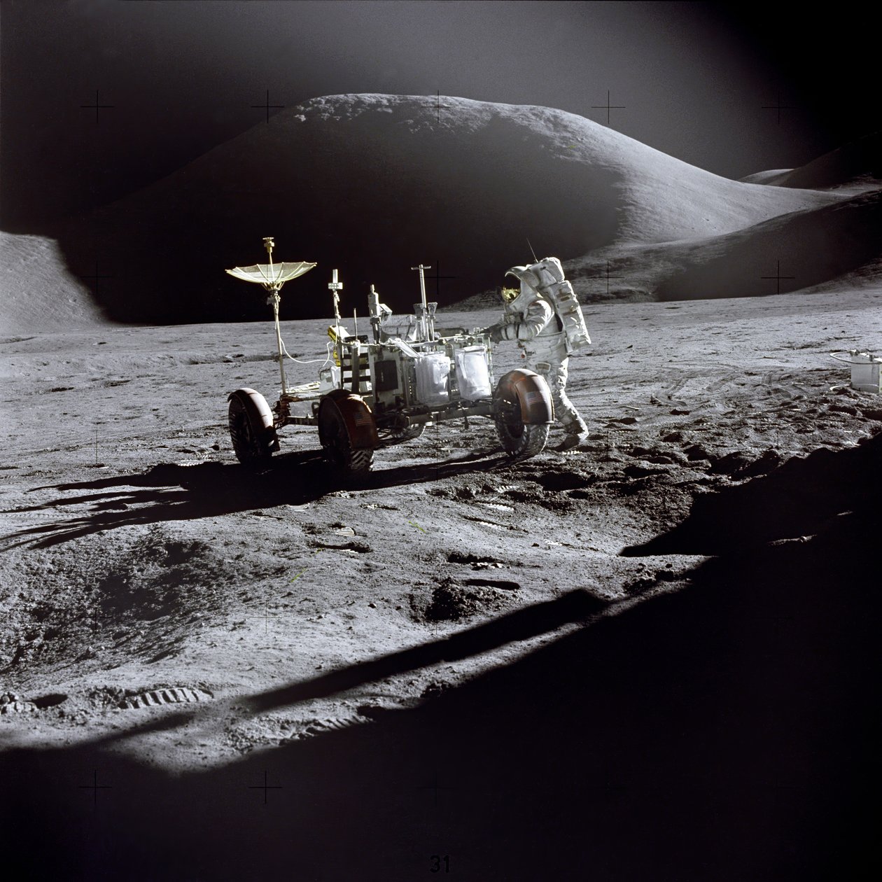 Apollo 15 - NASA, 1971. autorstwa NASA Images