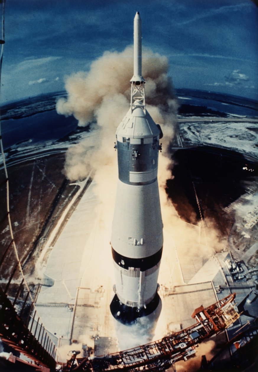 Apollo startuje, 1969. autorstwa NASA Images