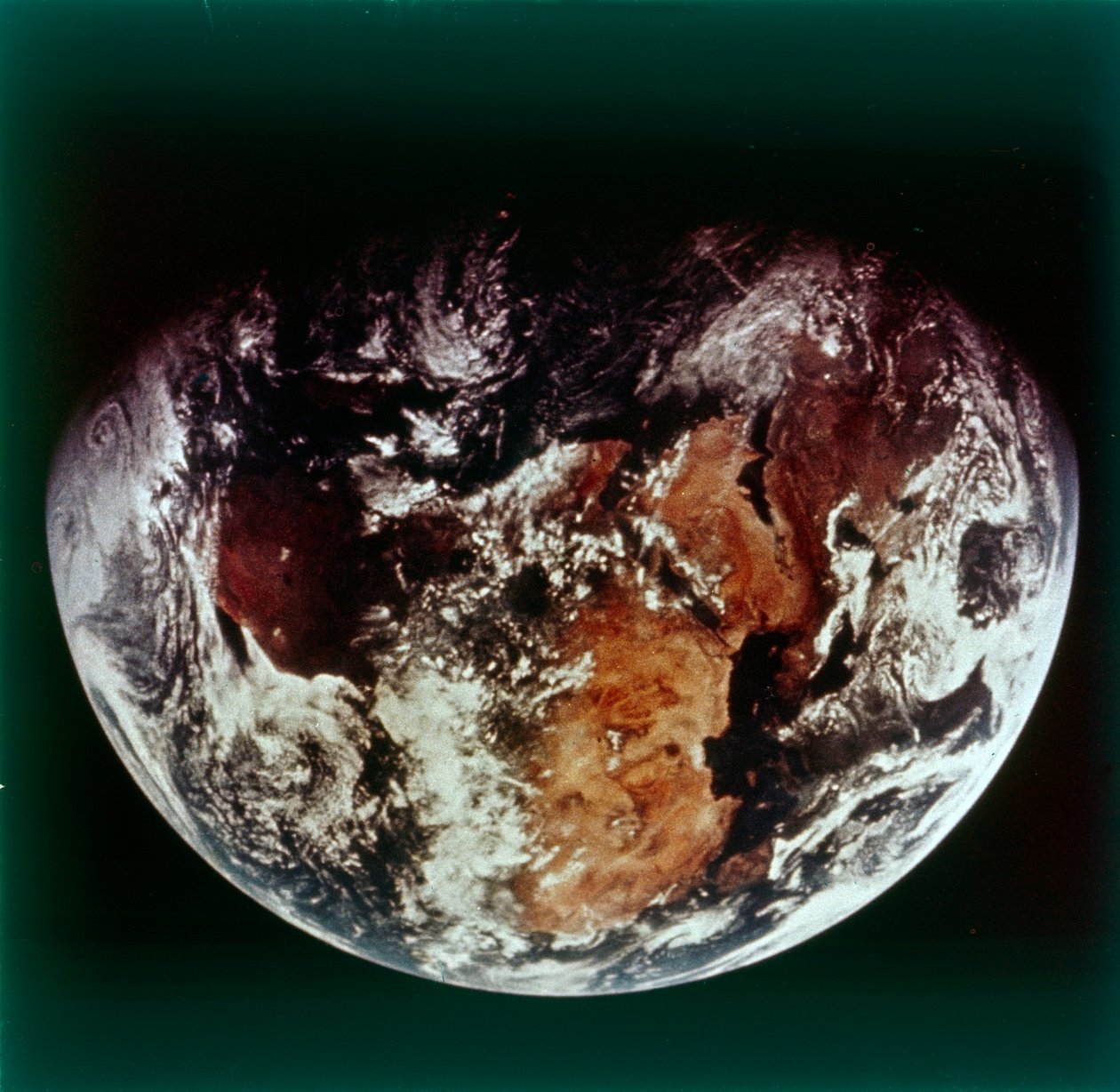 Ziemia z kosmosu - Afryka, lata 80. XX wieku. autorstwa NASA Images