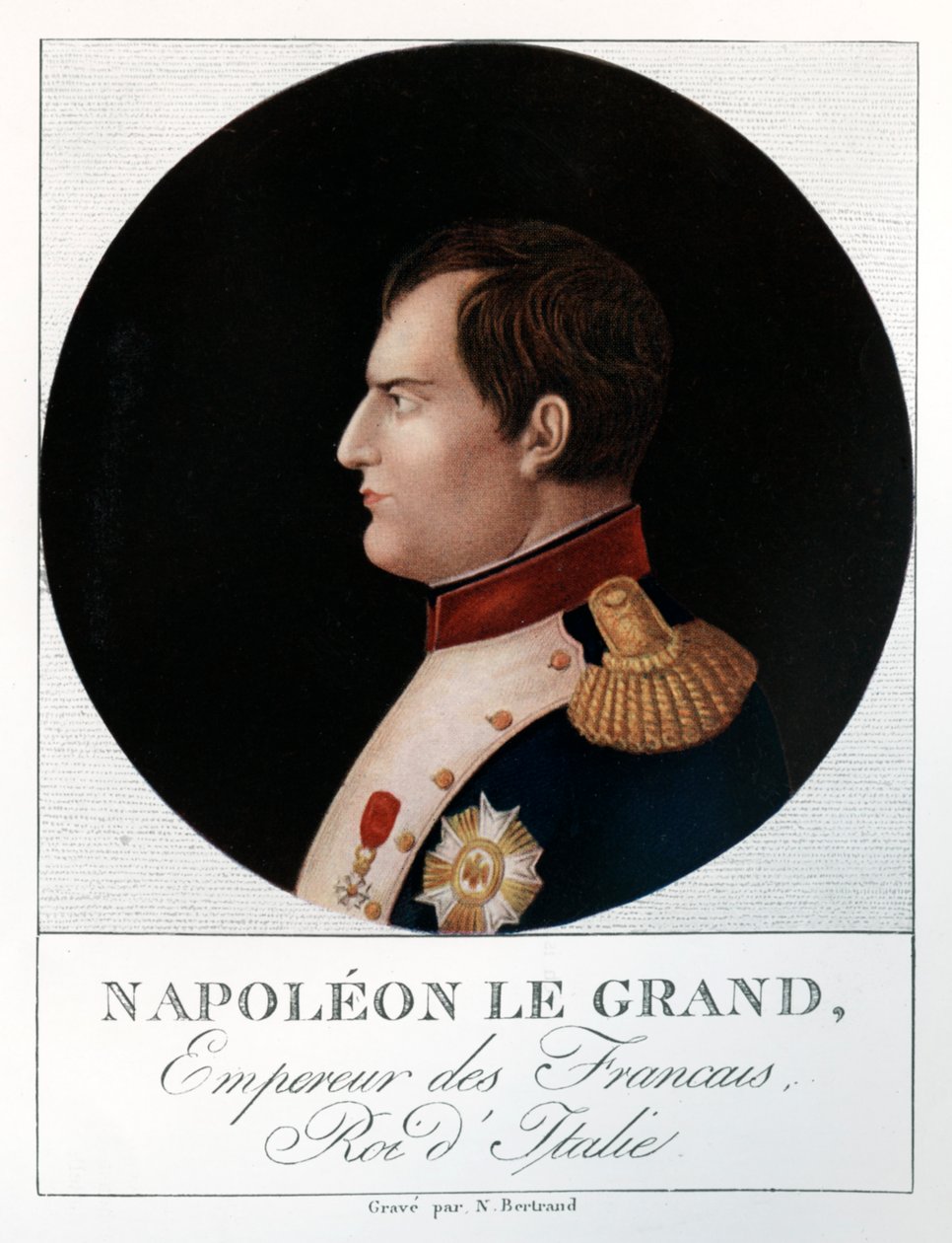 Cesarz Napoleon Bonaparte, 1769-1821, 1912. autorstwa N. Bertrand