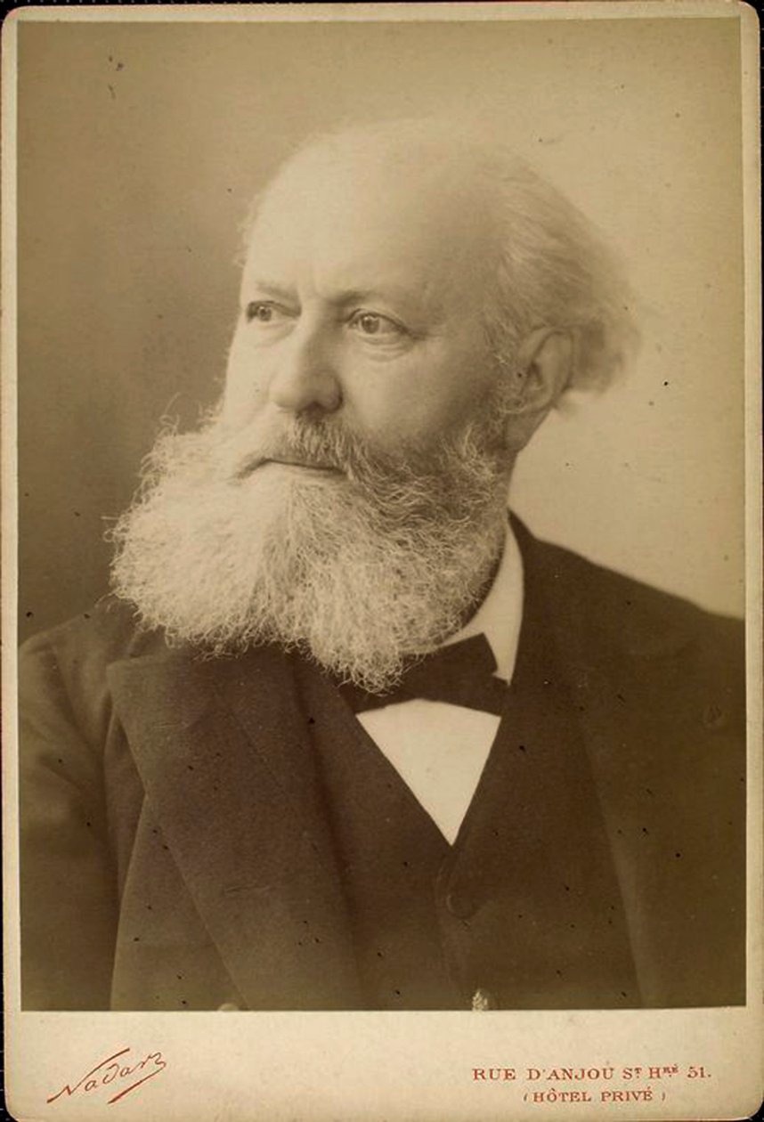 Charles Gounod, francuski kompozytor, koniec XIX wieku autorstwa Nadar