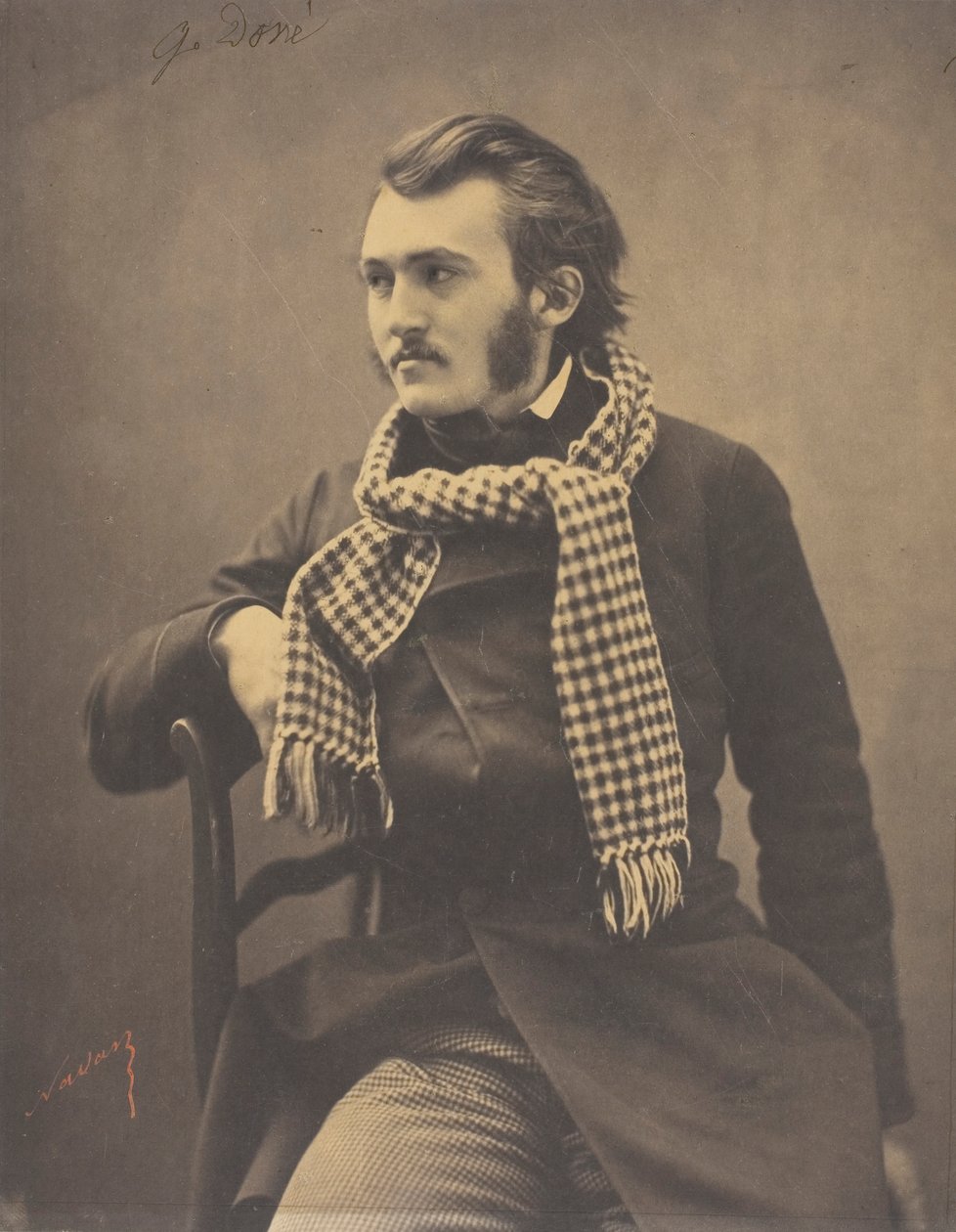 Gustave Doré, 185658. autorstwa Nadar