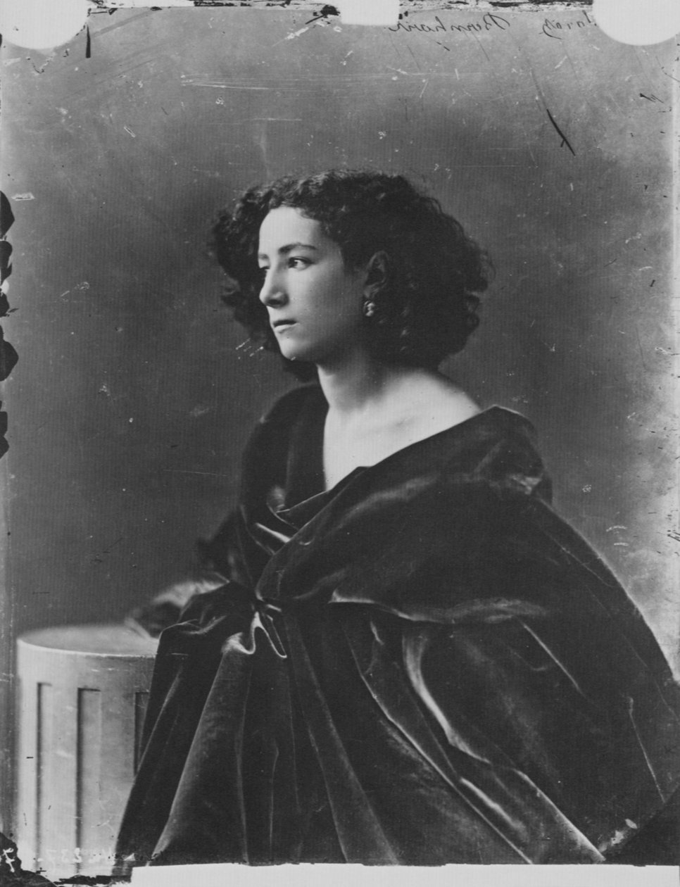 Sarah Bernhardt, francuska aktorka, c1865 autorstwa Nadar