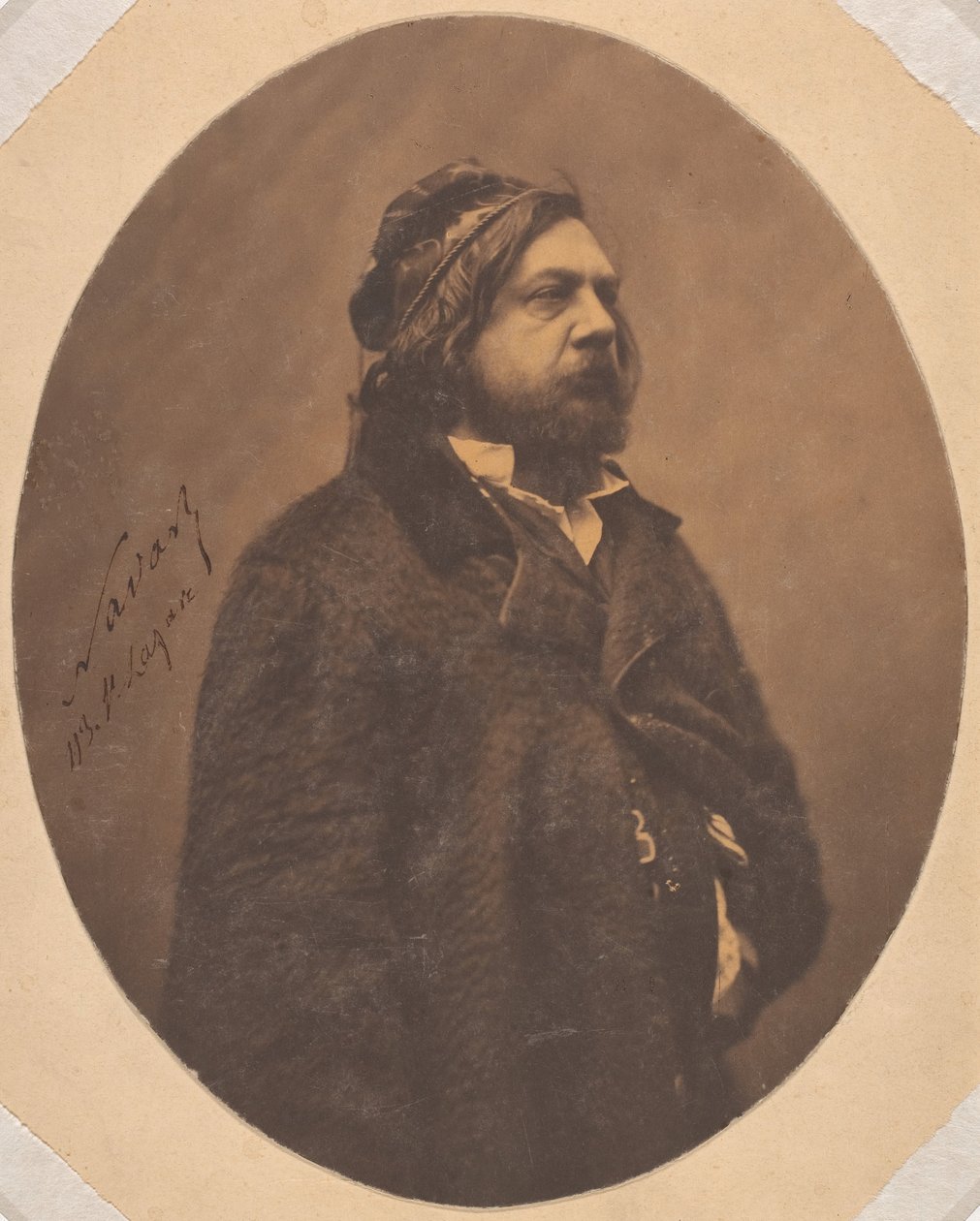 Teofil Gautier, ca. 1856. autorstwa Nadar