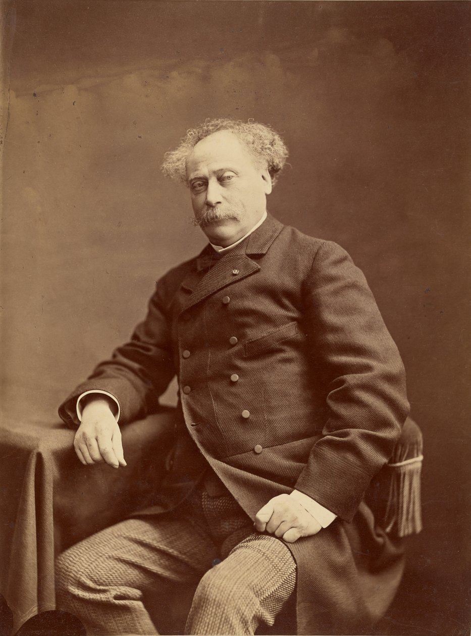 Al[exander] Dumas f[ils] autorstwa Nadar [Gaspard Félix Tournachon]