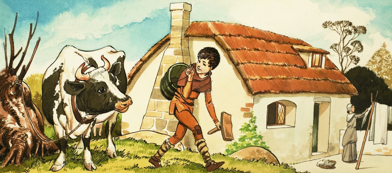 Jack i łodyga fasoli autorstwa Nadir Quinto