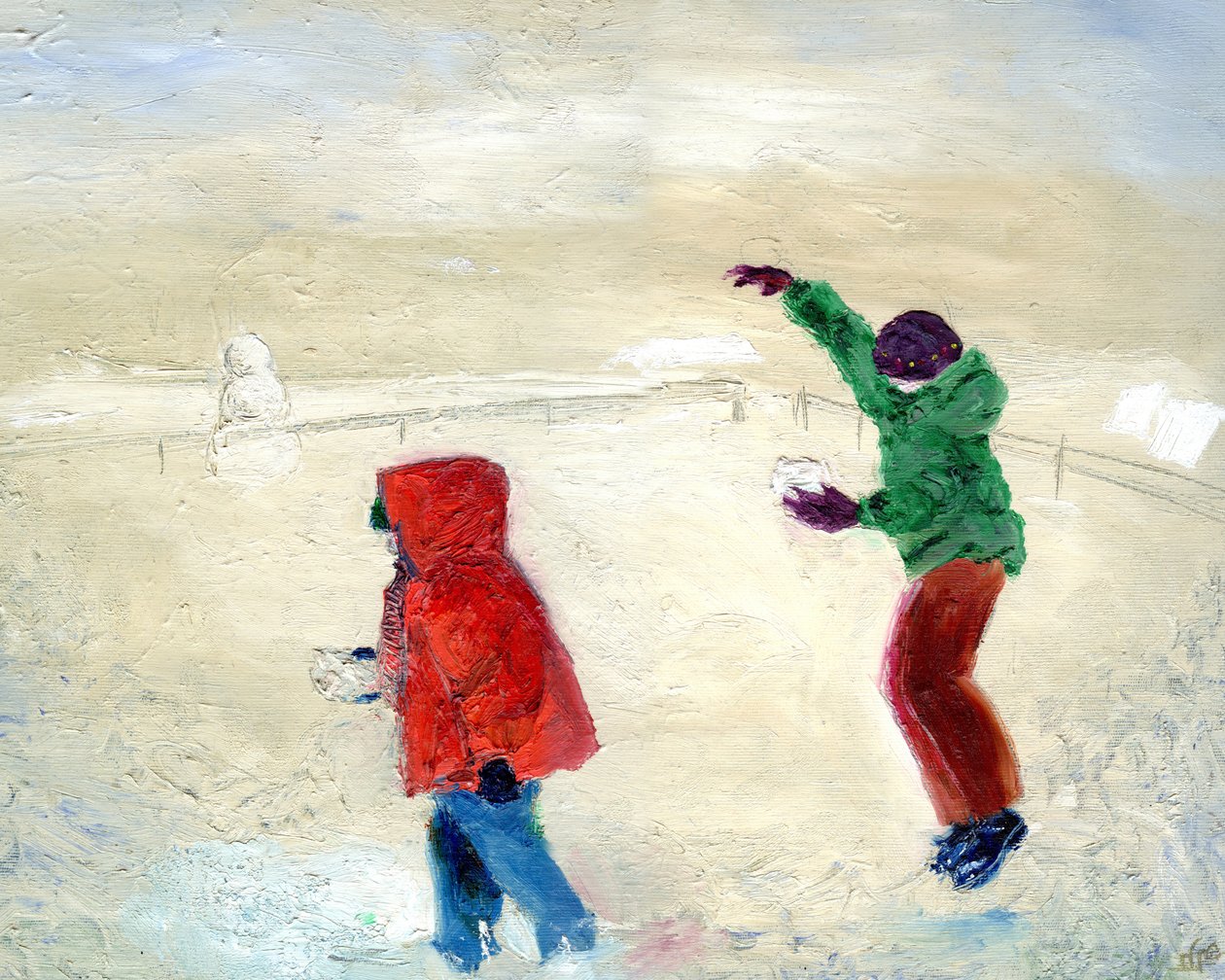 Śnieg! 2014, autorstwa Nancy Moniz Charalambous