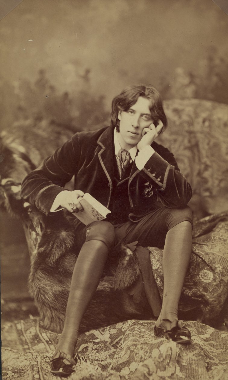 Oscar Wilde, 1882 (druk albumowy) autorstwa Napoleon Sarony