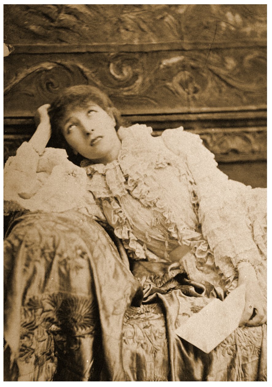 Sarah Bernhardt jako Fedra w „Fedrze” Racine
