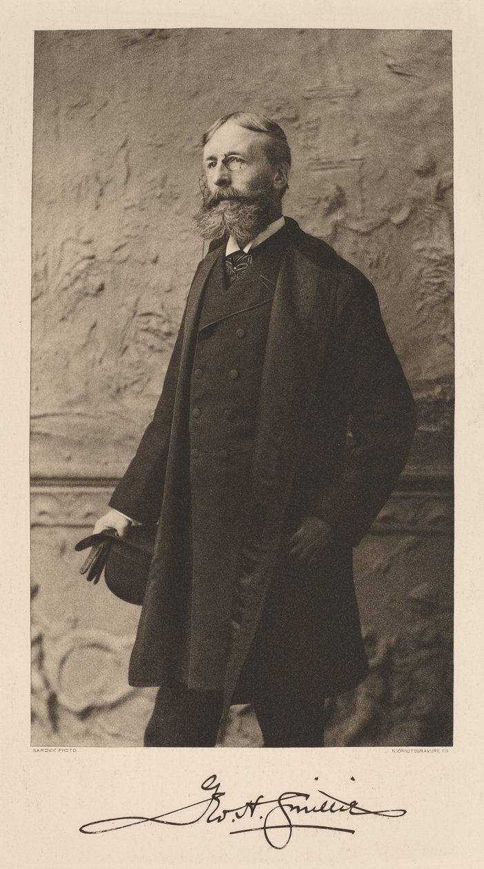 George Henry Smillie (1840-1921) autorstwa Napoleon Sarony