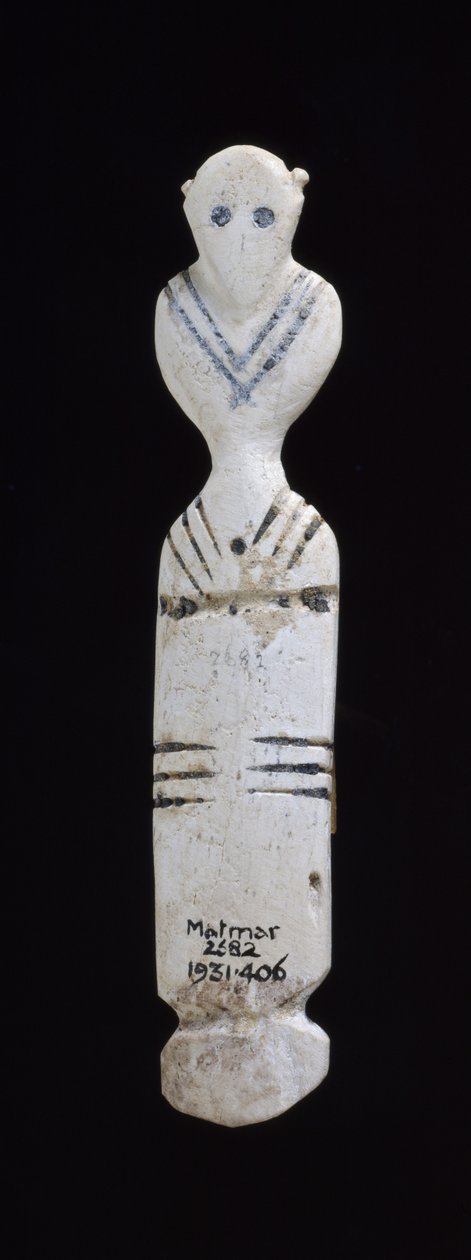 Kości figury kości autorstwa Naqada I Period Egyptian