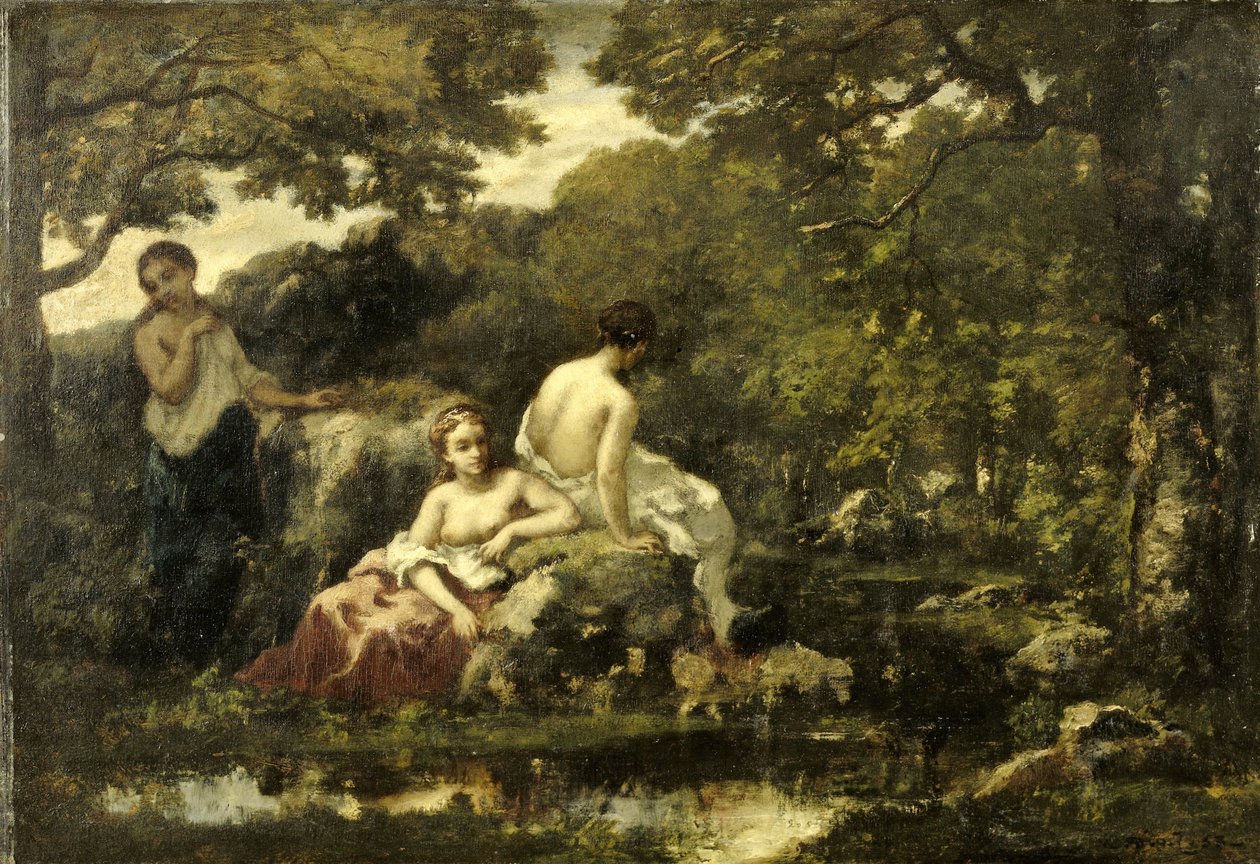 Idylla autorstwa Narcisse Virgile Diaz de la Peña