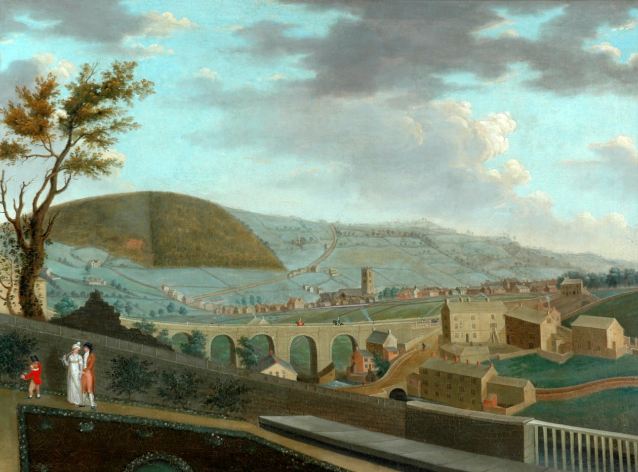 Widok północno-zachodni Halifax, c.1810 autorstwa Nathan Theodore Fielding
