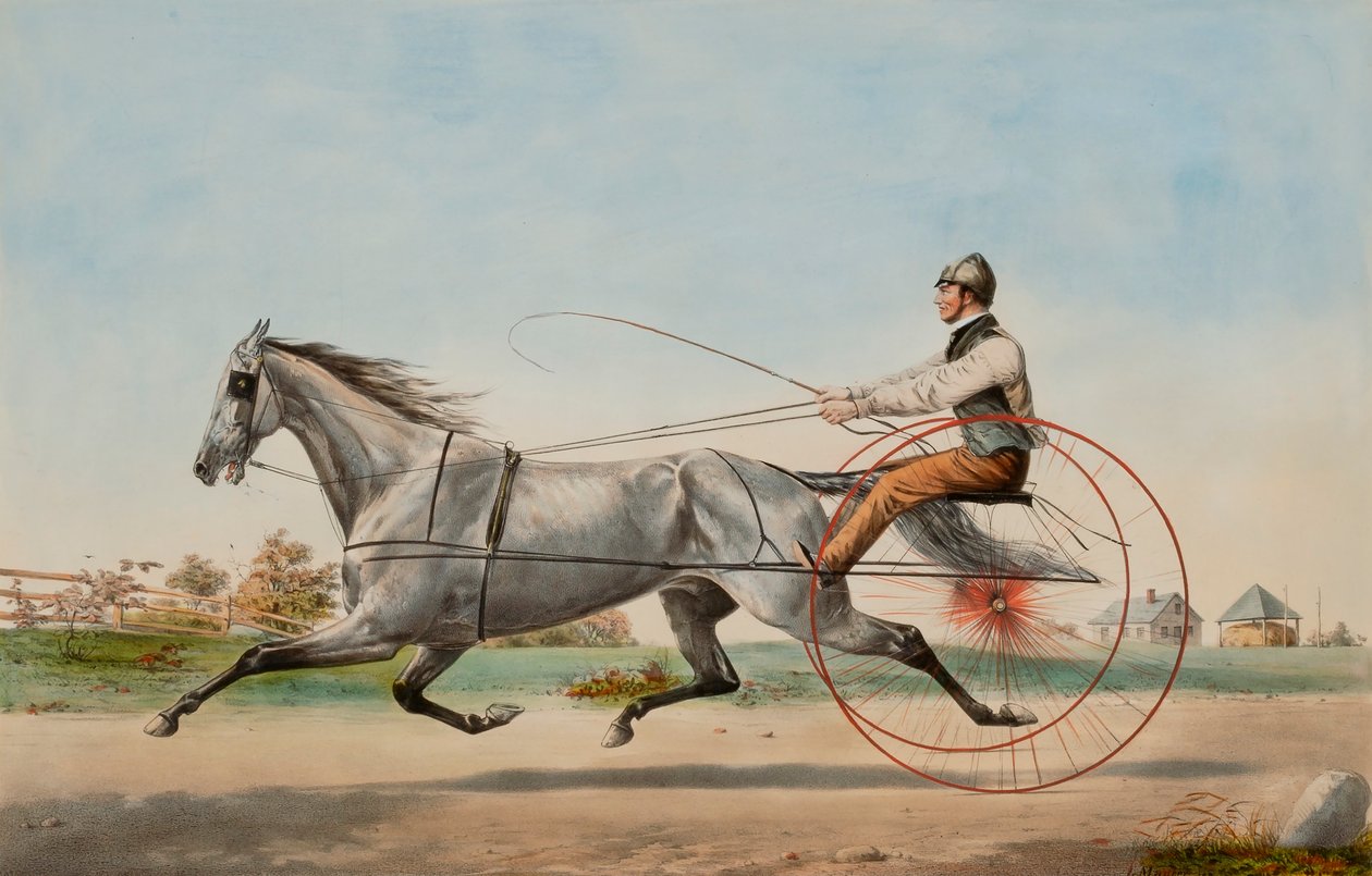 Grey Eddy autorstwa Nathaniel Currier
