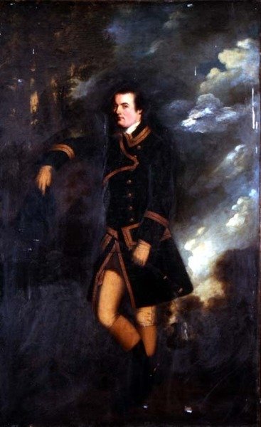 Portret myśliwego autorstwa Nathaniel Dance Holland