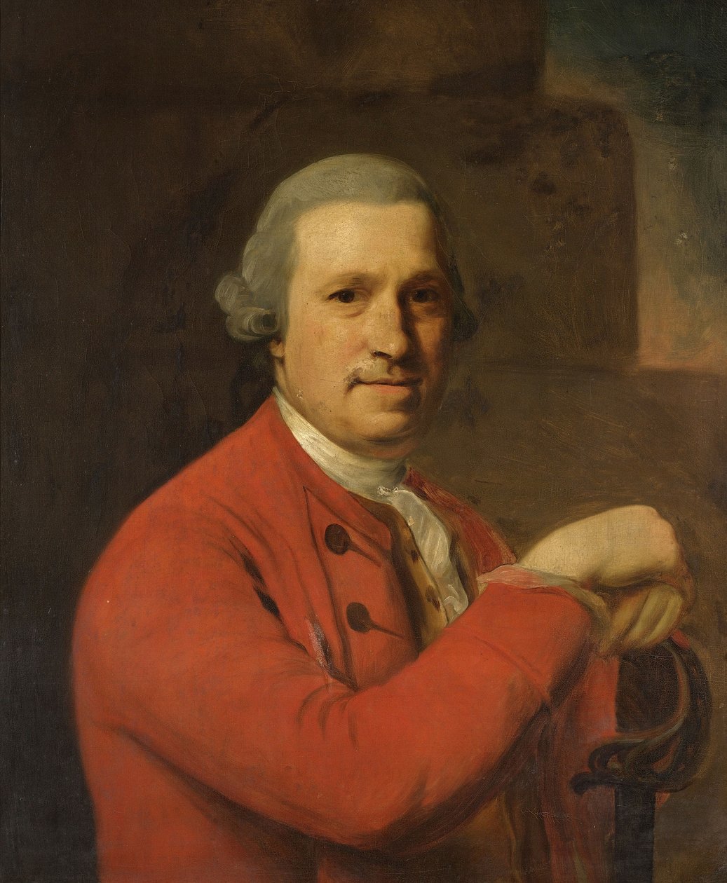 Generał Lloyd, 1773 autorstwa Nathaniel Hone
