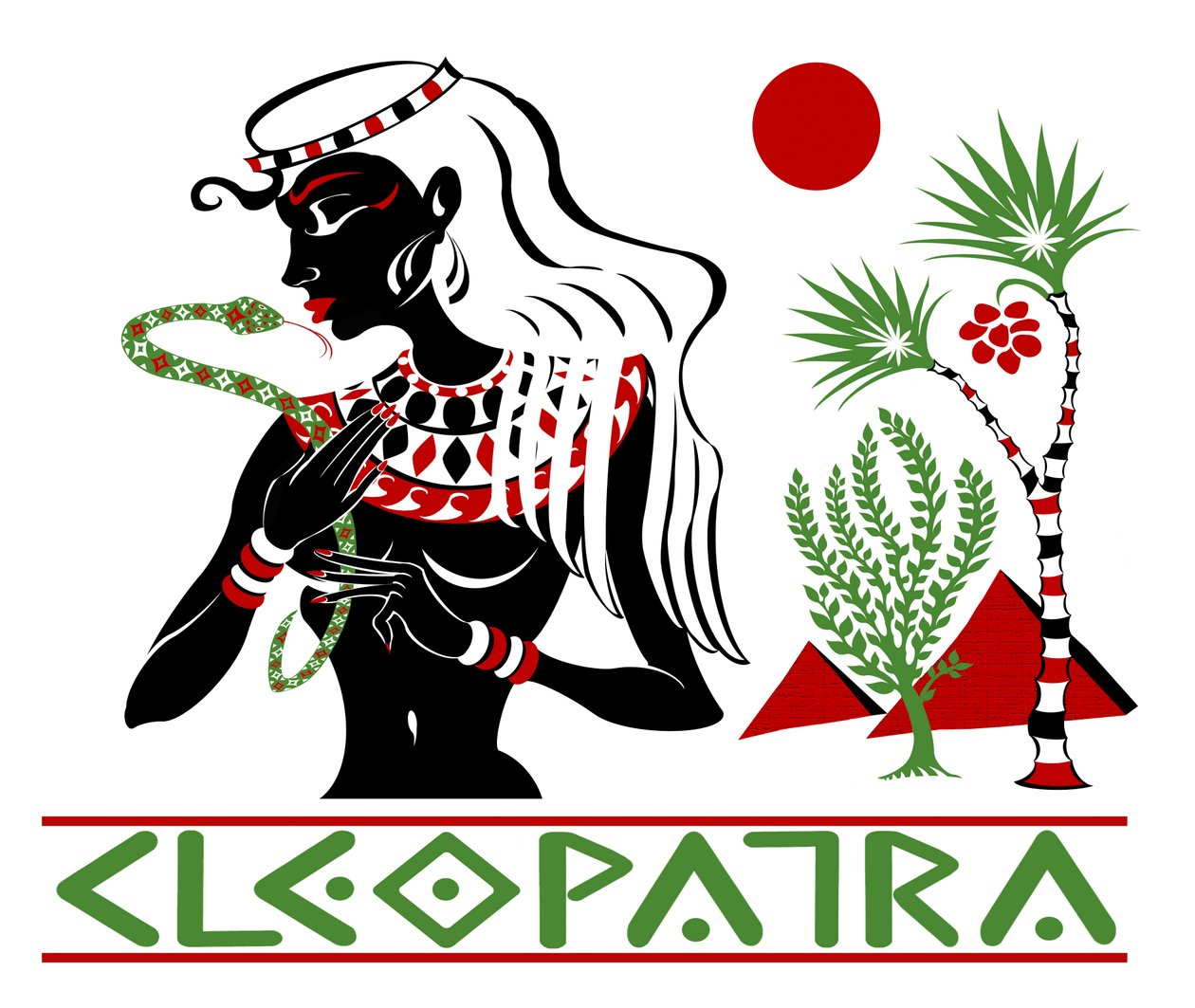Kleopatra, kolorowa alternatywa graficzna, 2010 Neale Osborne autorstwa Neale Osborne