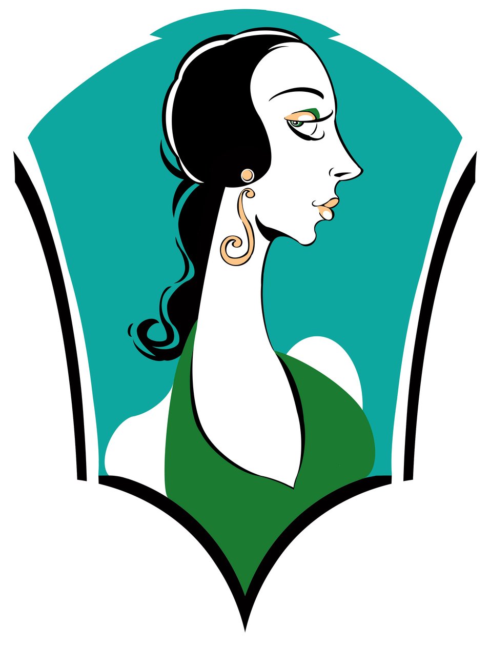 Moda lat 20.: styl art deco autorstwa Neale Osborne