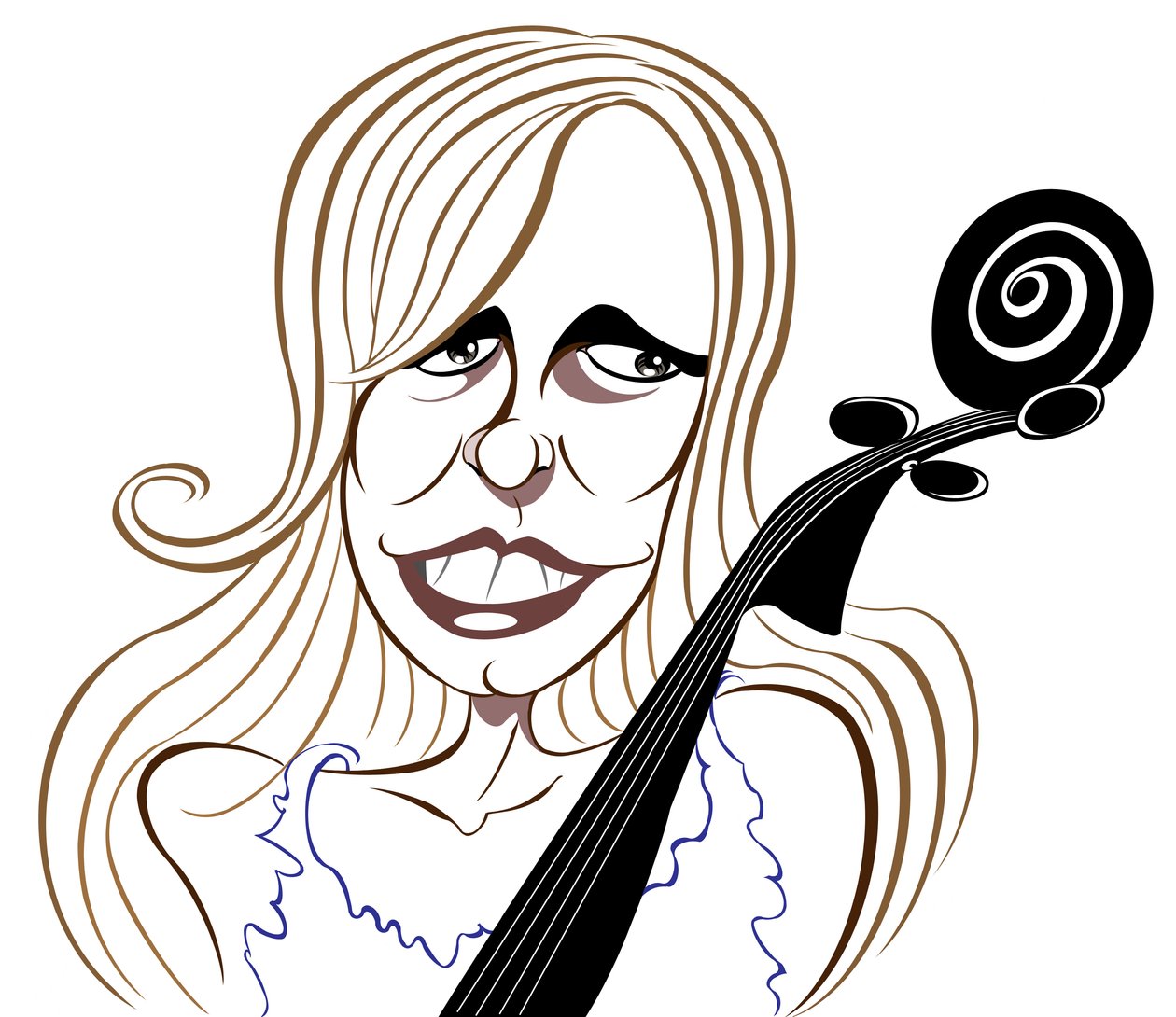 Jacqueline du Pre, 2019 (cyfrowa) autorstwa Neale Osborne