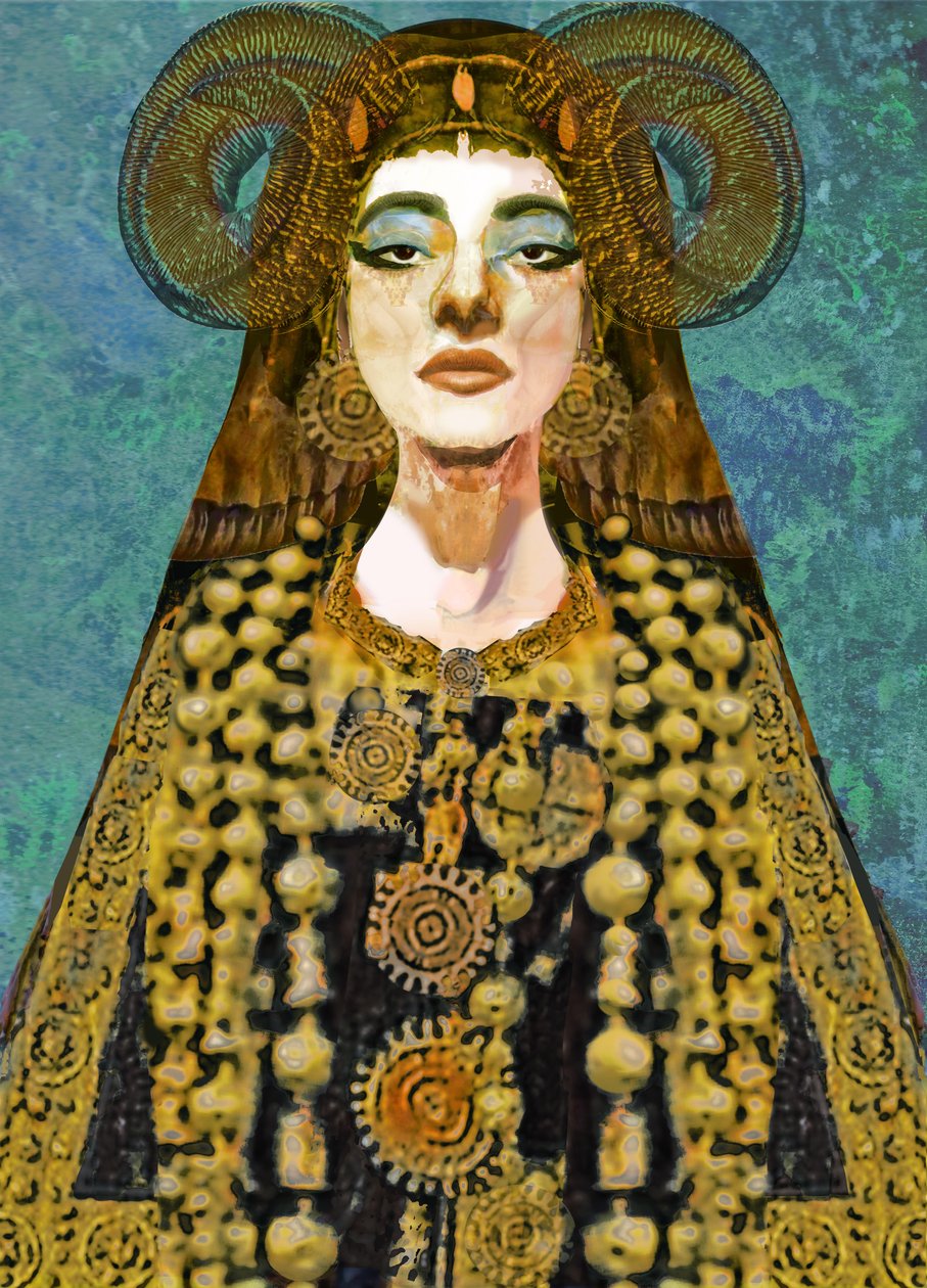 Maria Callas, 2023 (cyfrowo) autorstwa Neale Osborne